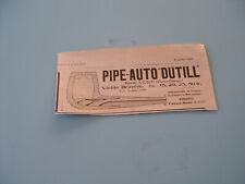 PUBLICITE PRESSE 1925 PIPE