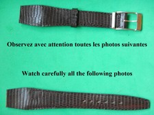20 mm BRACELET OUVERT LÉZARD