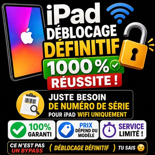 Déblocage ipad iwatch wifi - ipad,