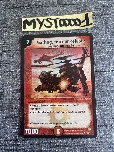 Carte duel masters - duel, gatling