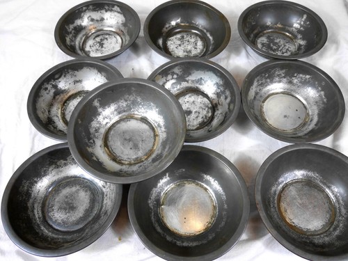 Lot ancien moule a - ancien,