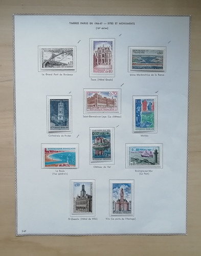 France timbres parus - france,