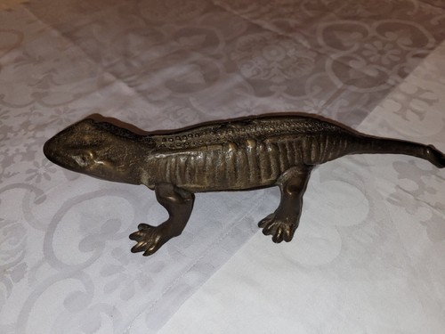 Bronze forme lézard - en, de