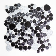 Mosaïque céramique galet