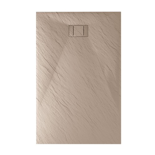 Bac douche 80x90 tortourelle - bac,