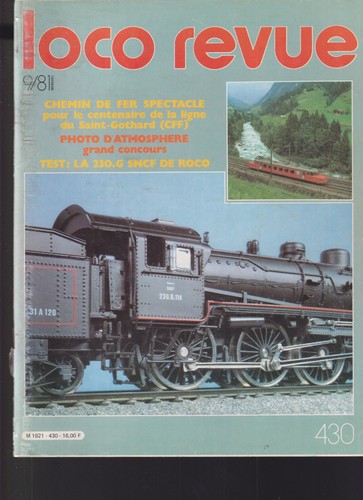 Loco revue 430 ligne saint - revue, n°430