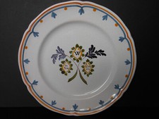 assiette en faience de Pornic