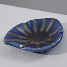 Cendrier vintage forme libre céramique de Saint Clément France design 1950s