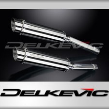 HONDA CBR1100XX BLACKBIRD 1996-2009 Echappement Silencieux 350mm Rond Inox