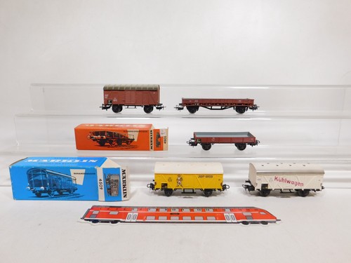 Märklin wagons de - 5x,