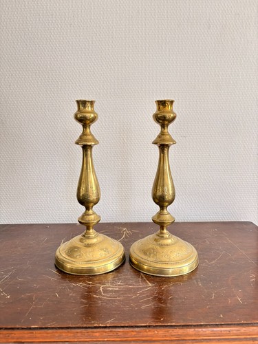 Ancien paire flambeau - ancien,