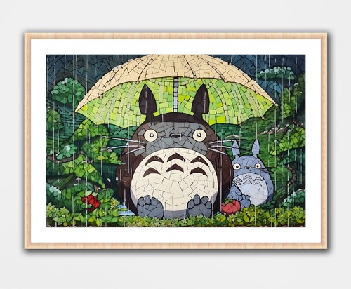 Neighbor totoro inspired art - inspired,