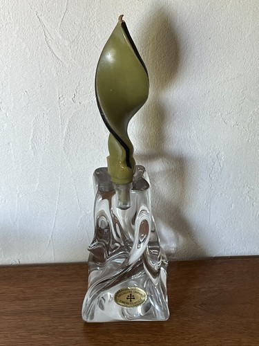 Magnifique bougeoir cristal - bougeoir,