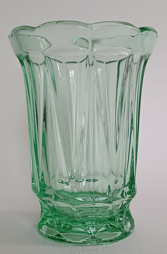Vase verre presse moule - verre,