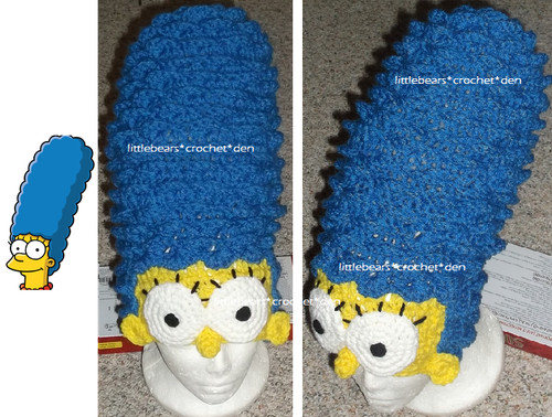 Custom crocheted simpsons - custom,