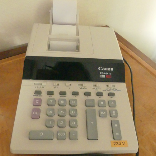 Calculatrice imprimante canon - imprimante,