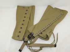 Paire de guêtres 1942 ORIGINAL US ARMY WWII WW2
