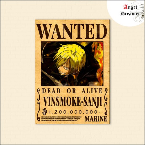 Poster one piece wanted - piece,