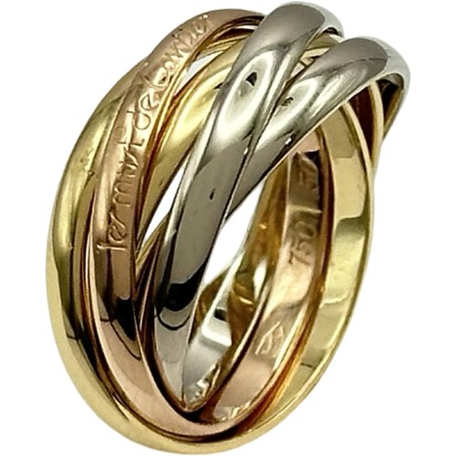 Bague cartier trinity rangs - trinity, 5