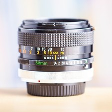 Canon FD 50mm f/1.4 S.S.C f1.4 1:1.4 Breech Lock SSC + Filtre !! Super Offre !!