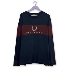 Sweat Fred Perry Bleu Foncé