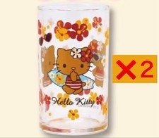 Lot de 2 mini paires de verres SANRIO Suntan Kitty Shot vacances d'été Kuji 2025