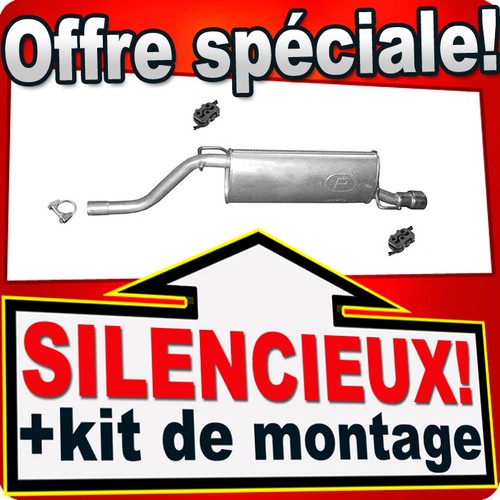 Silencieux arriere pour fiat - arriere,
