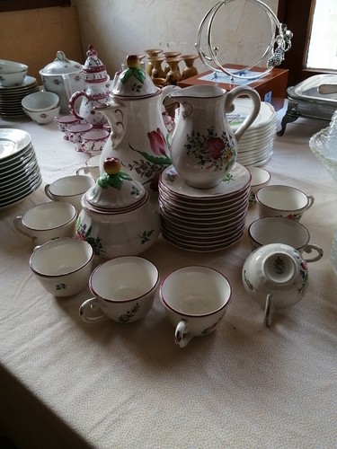 Service café porcelaine - en,