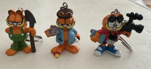 Lot trois porte clés garfield - lot,