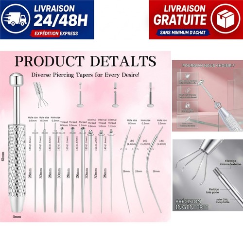 Kit perçage pièces acier - kit,