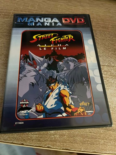 Dvd manga mania street fighter - manga,