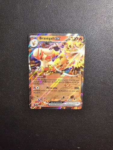 Carte pokémon braségali - carte,