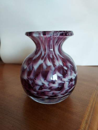 Petit vase boule verrerie - vase,