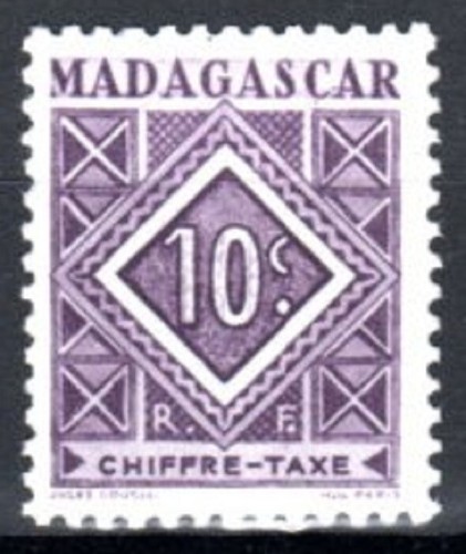 Madagascar 1947 t timbre - madagascar,