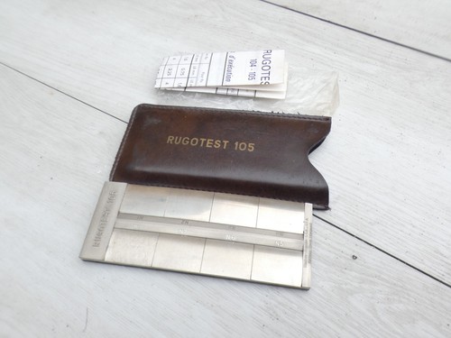 Plaque rugotest 105 - 105,