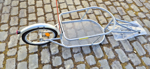 Remorque vélo wave monoroue - remorque,
