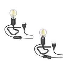 2x lampe de table / douille /