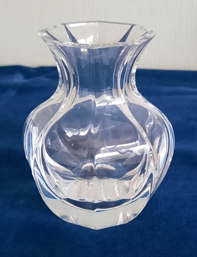 Petit vase ventru cristal - vase,