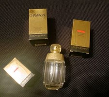 Yves Saint Laurent - CHAMPAGNE - 3 bouteilles et 3  boites - bel ensemble