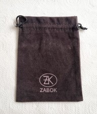 Pochon Zabok bijou en velours, intérieur toucher satin 14.5X11cm