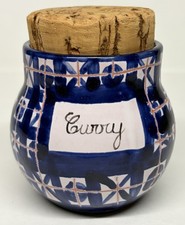 Rare Pot À Épices CURRY R.P
