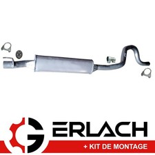 Silencieux intermediaire pour