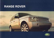 Catalogue Brochure Land Rover Range Rover 2005 Suisse en français