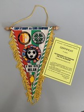Feijenoord Celtic Glasgow coupe d'Europe des clubs 1970 fanion pennant football