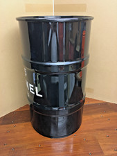 Baril métal 60 Litres NOIR