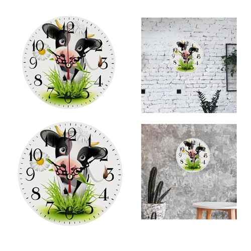 Horloge murale ronde bois - horloge,