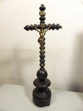 ancien old croix christ Autel Crucifix Napoléon III
