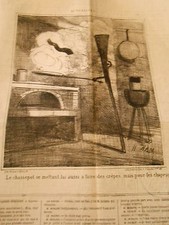 Litho Caricature 1869 - Le