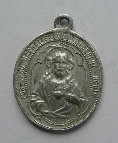 Ancienne medaille religieuse - ancienne,