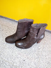 Bottines femme Cinque, pointure 39, marron, cuir